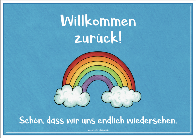 Read more about the article Willkommen zurück!